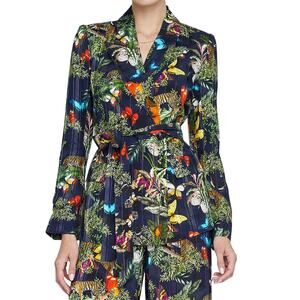 L’AGENCE Jordana Wrap Belted Blazer NWT Small
